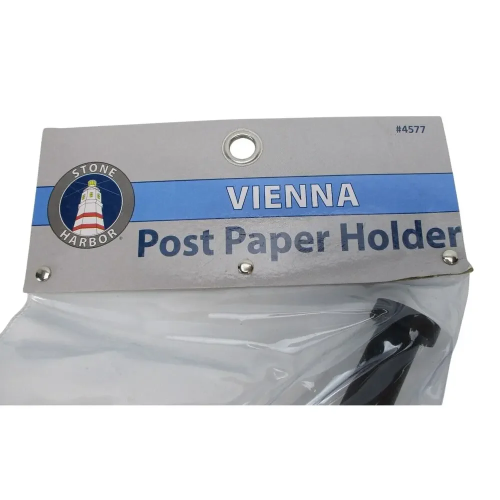 Vienna Post Toilet Paper Holder Stone Harbor BRAND NEW